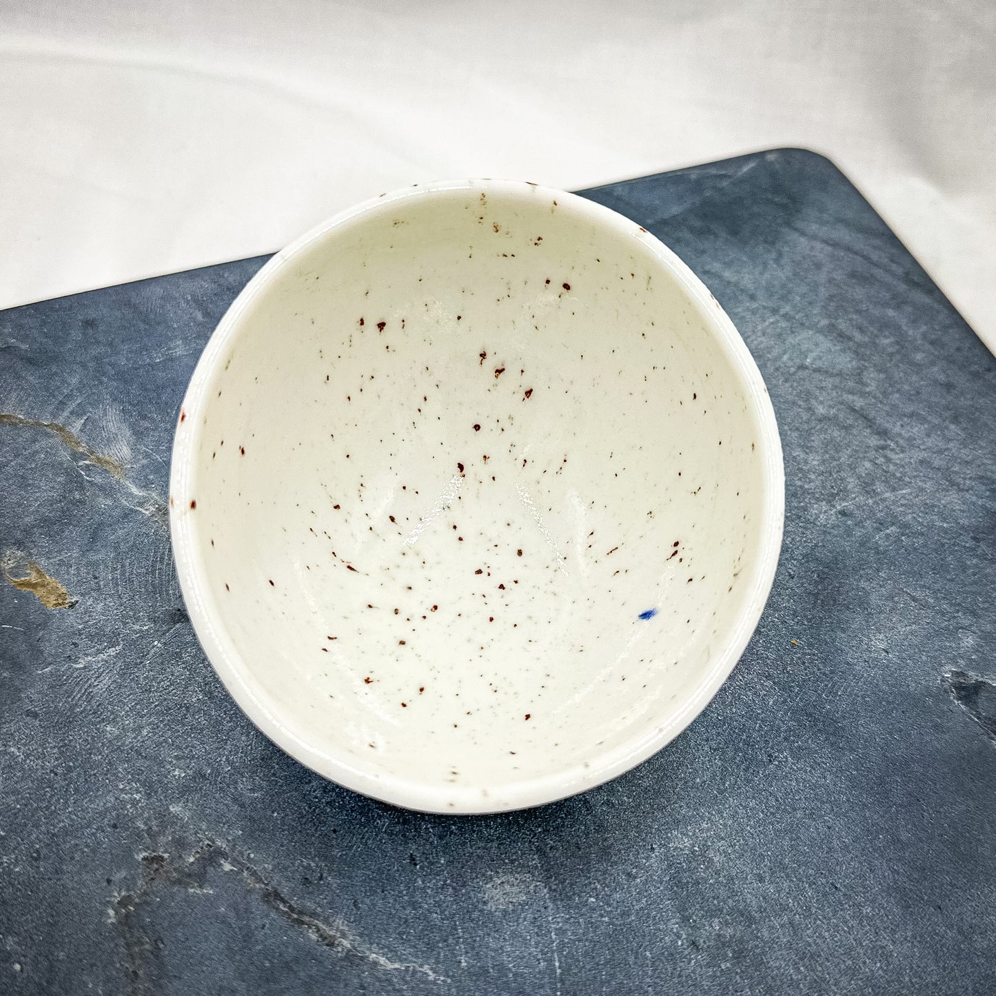 Porcelain egg sauce bowls set of two