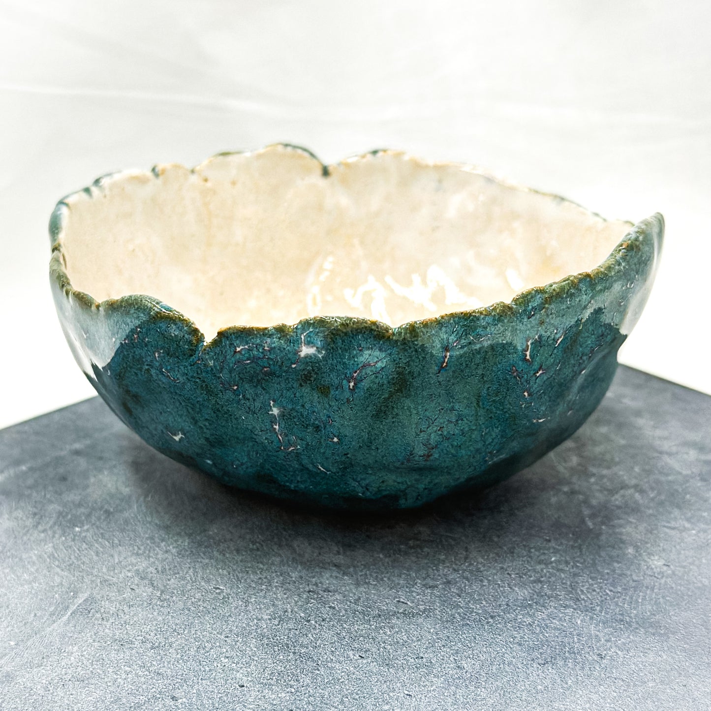 Sauce bowl, snow blue