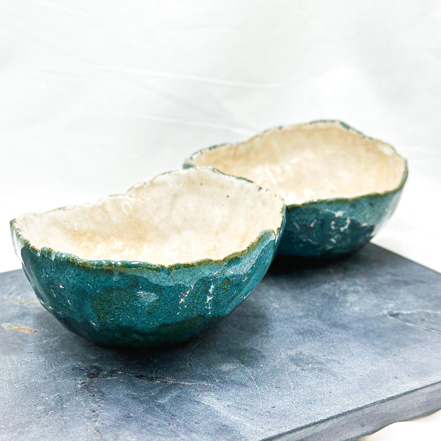 Sauce bowl, snow blue