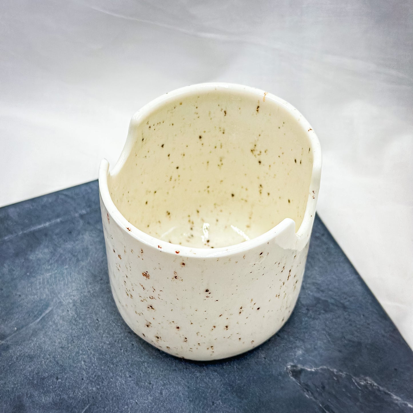 Porcelain  artist’s pot for brushes L