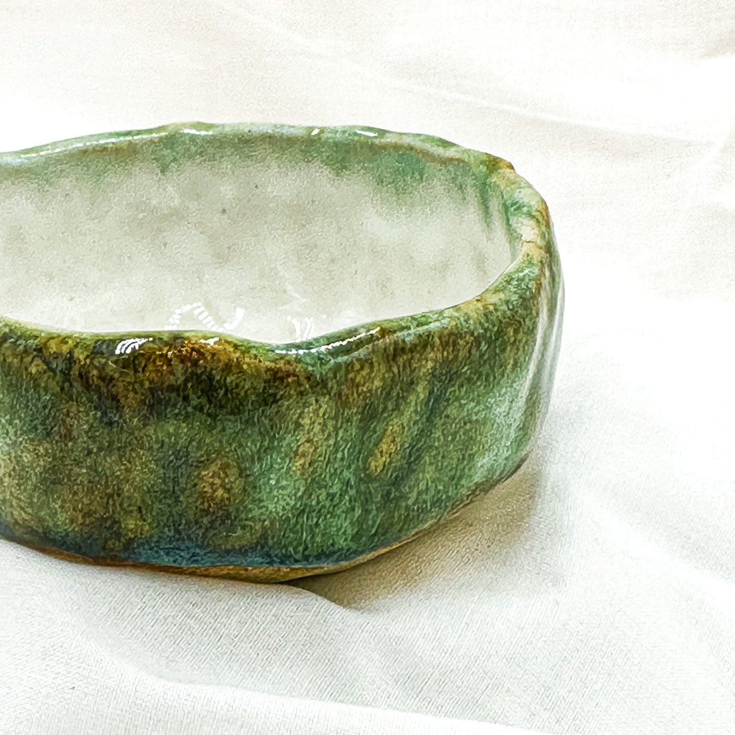 Turquoise sauce bowl