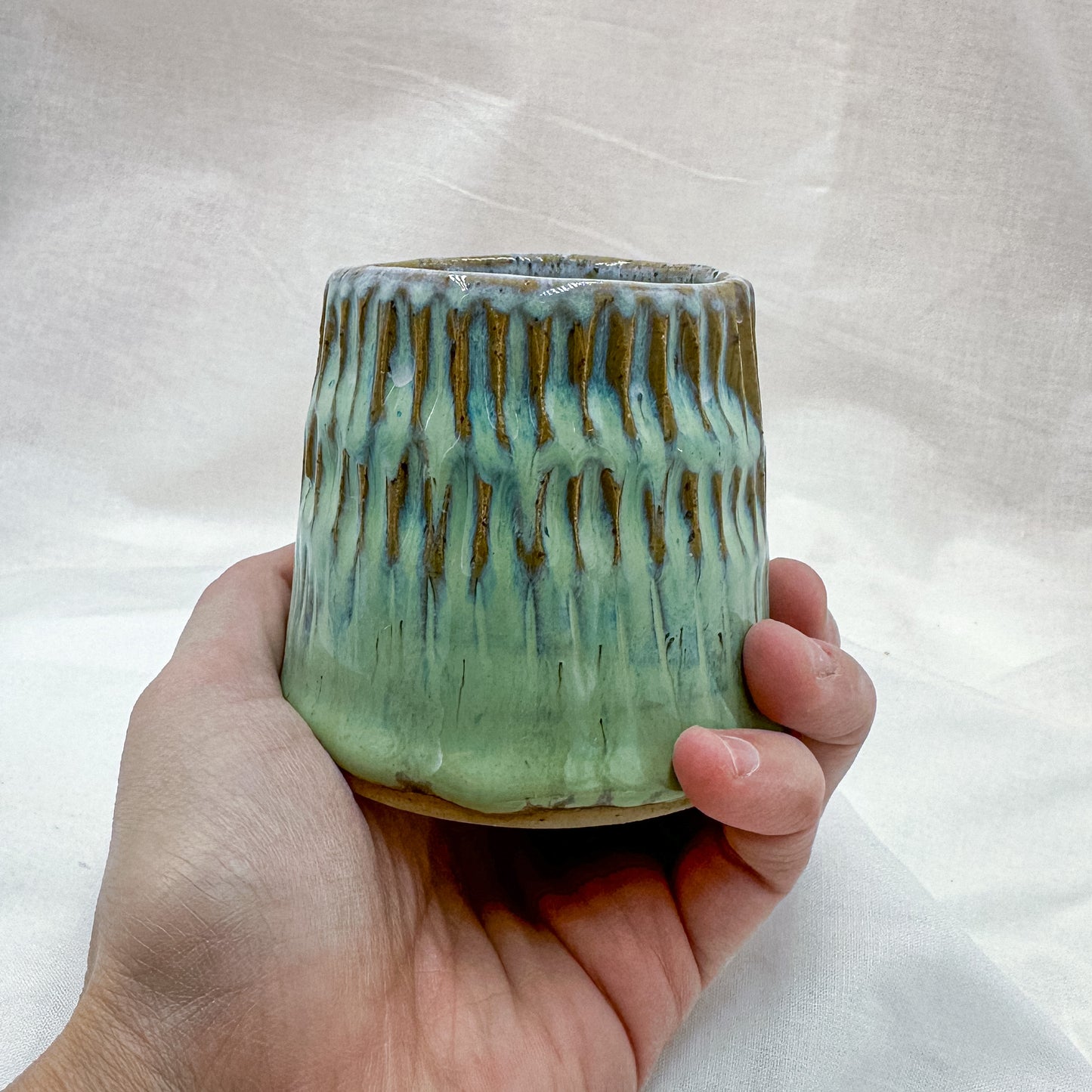 Coffee/ tea mug “Blue turquoise”