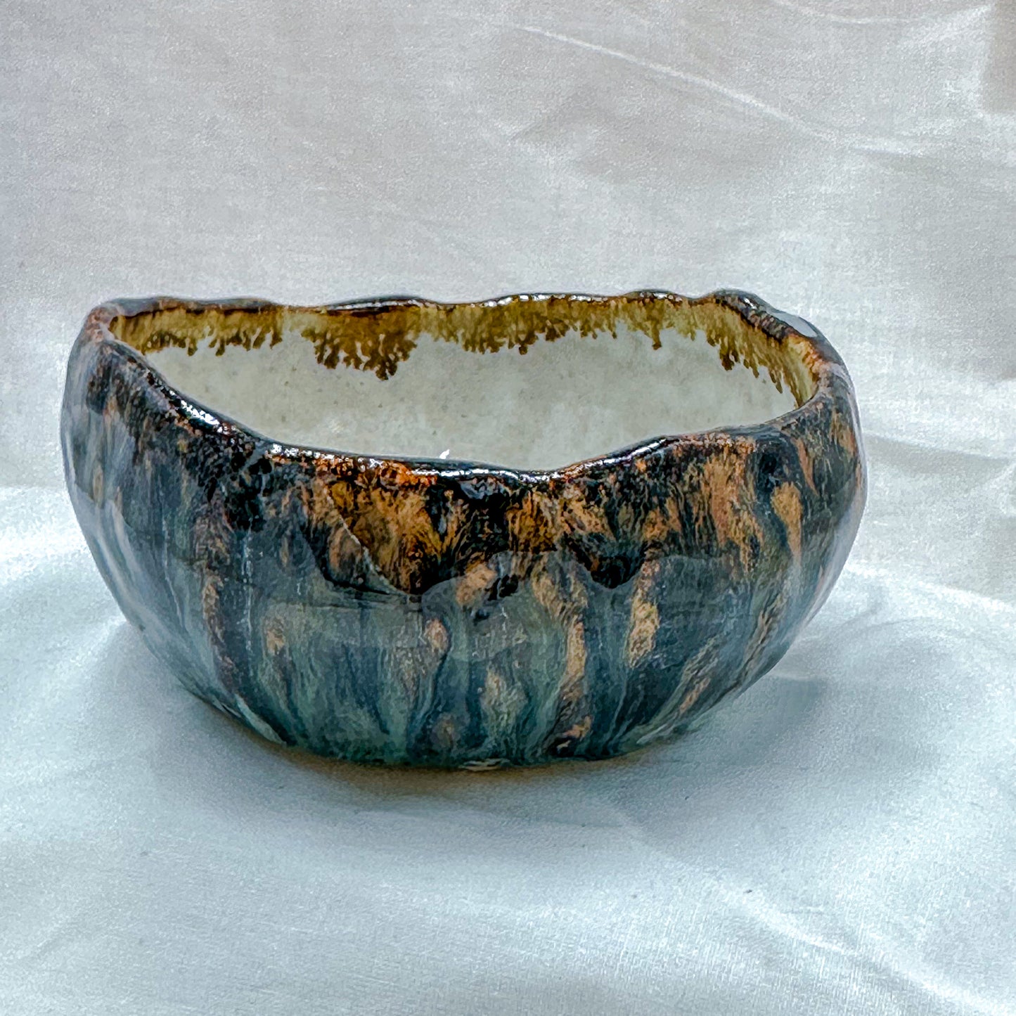 Midnight wood bowl medium