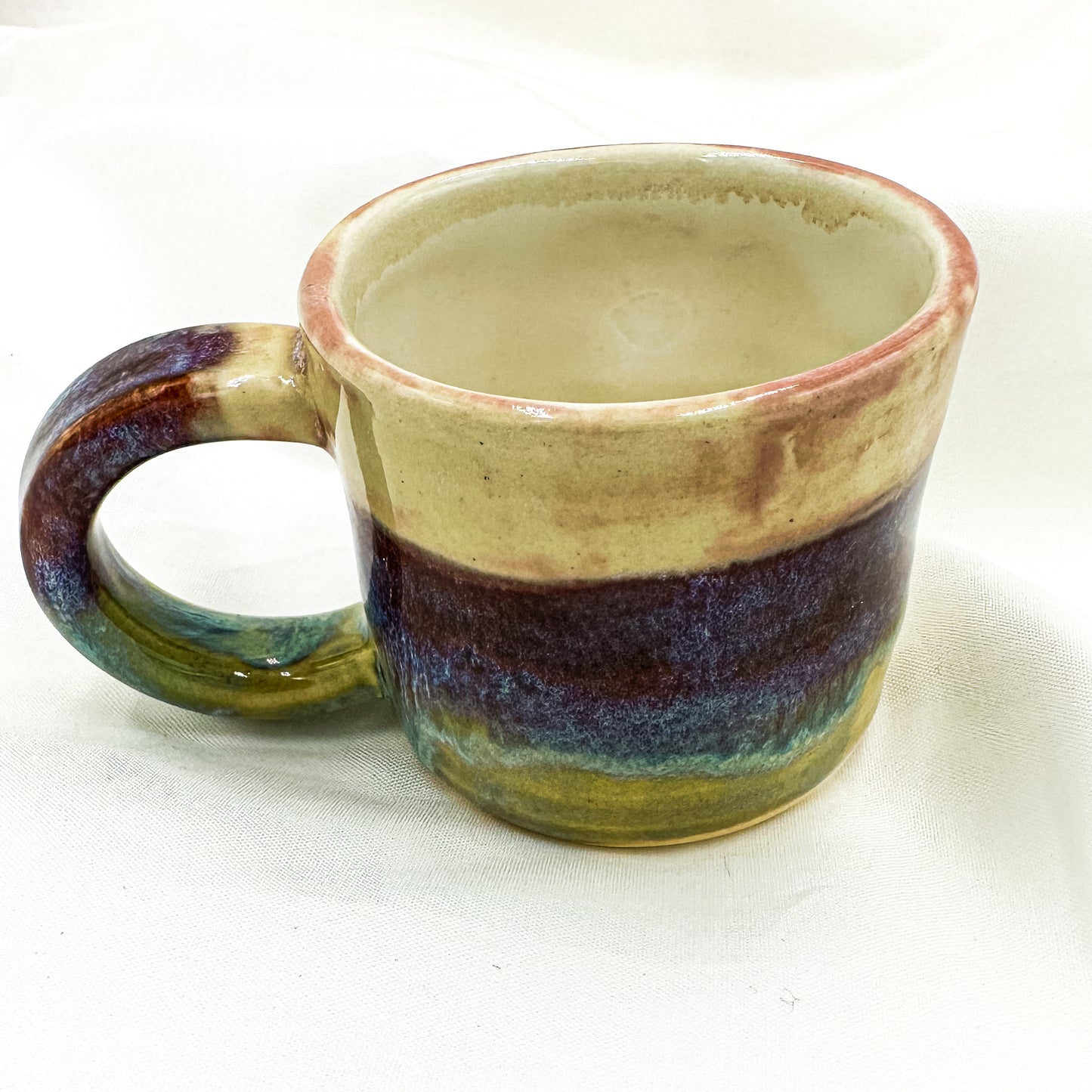 Magic mug with natural opalite crystal