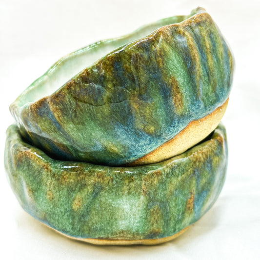 Turquoise sauce bowl