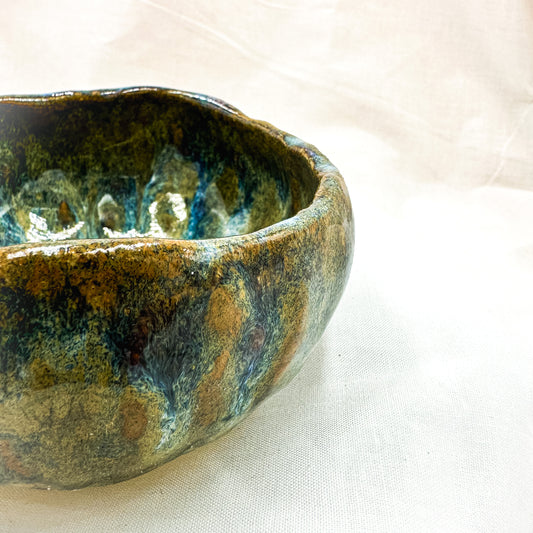 Midnight paintings bowl medium