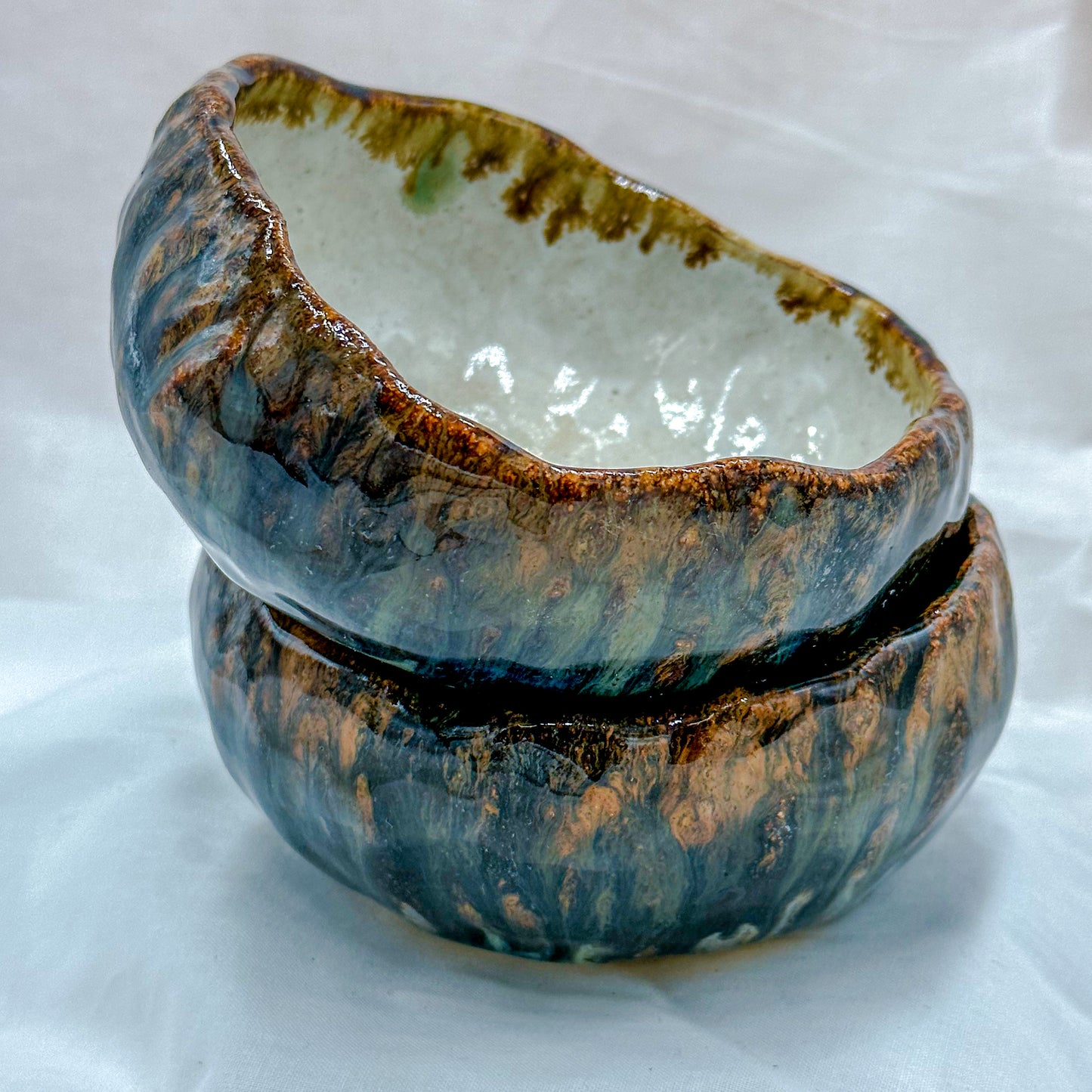 Midnight wood bowl medium