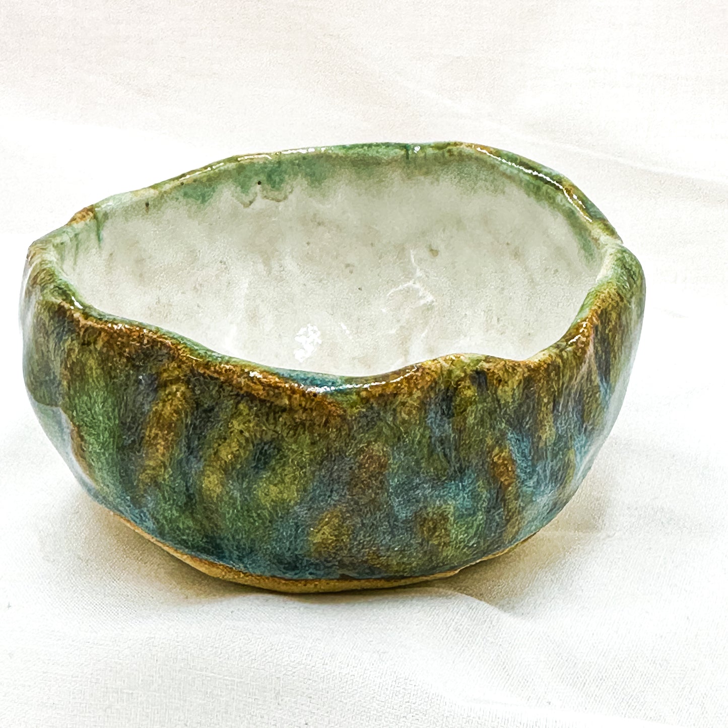 Turquoise sauce bowl